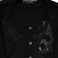 Dolce & Gabbana Black Sheer Button Down Cardigan Sweater