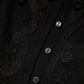 Dolce & Gabbana Black Sheer Button Down Cardigan Sweater