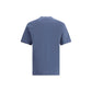 Brunello Cucinelli Blue Cotton T-Shirt