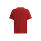 Brunello Cucinelli Red Cotton T-Shirt