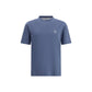 Brunello Cucinelli Blue Cotton T-Shirt