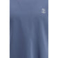 Brunello Cucinelli Blue Cotton T-Shirt