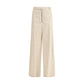 Rick Owens Beige Cotton Casual Pants