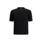 Fendi Black Cotton T-Shirt