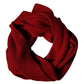 Dolce & Gabbana Red Wool Knitted Neck Wrap Shawl Men Scarf