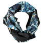 Dolce & Gabbana Multicolor Marble Neck Wrap Foulard Scarf