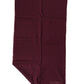 Dolce & Gabbana Maroon Cashmere Fringes Neck Wrap Shawl Scarf