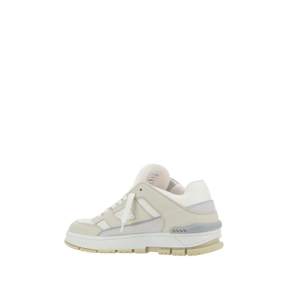 Axel Arigato White Calf Leather Bos Taurus Low Top Sneakers