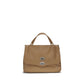 Zanellato Brown Calf Leather Bos Taurus Shoulder Bag