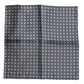 Dolce & Gabbana Blue Patterned Silk Square Handkerchief Scarf