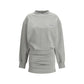 The Attico Gray Cotton Casual Dress