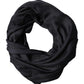 Dolce & Gabbana Black Lace Stole Silk NeckWrap Shawl Scarf