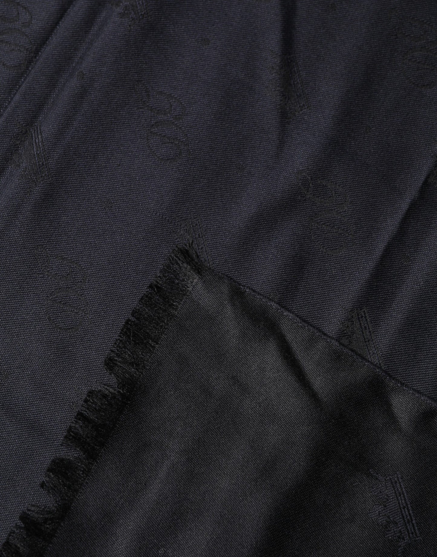 Dolce & Gabbana Black Lace Stole Silk NeckWrap Shawl Scarf