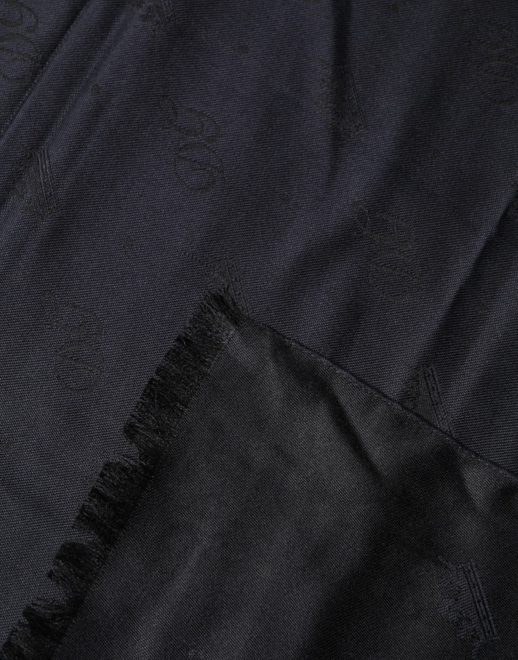 Dolce & Gabbana Black Lace Stole Silk NeckWrap Shawl Scarf