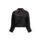 Diesel Black Lamb Leather Biker Jacket