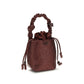 Ganni Bordeaux Recycled Polyester Handbag