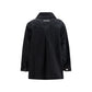 Ganni Black Cotton Denim Jacket