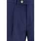 Brunello Cucinelli Blue Fleece Wool Two-Piece Suit