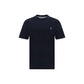 Brunello Cucinelli Blue Cotton T-Shirt