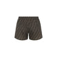 Fendi Brown Polyester Swim Shorts