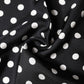 Dolce & Gabbana Black Polka Dot Square Handkerchief Scarf