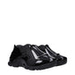 Givenchy Black Cotton Low Top Sneakers