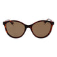 Polaroid Brown Plastic Sunglasses