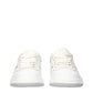 Givenchy White Leather Low Top Sneakers