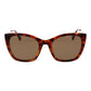Polaroid Brown Plastic Sunglasses