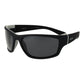 Polaroid Black Rubber Sunglasses