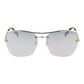 Emilio Pucci Silver Metal Sunglasses