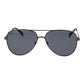 Polaroid Gray Metal Sunglasses