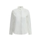 Brunello Cucinelli White Cotton Dress Shirt