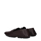 Dolce & Gabbana Brown Leather Slip-On Loafers