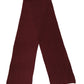 Dolce & Gabbana Maroon Cashmere Knitted NeckWrap Shawl Scarf