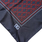 Dolce & Gabbana Blue Red Patterned Silk Square Foulard Scarf