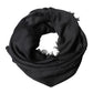 Dolce & Gabbana Black Lace Stole Neck Wrap Shawl Scarf