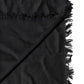 Dolce & Gabbana Black Lace Stole Neck Wrap Shawl Scarf