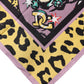 Dolce & Gabbana Multicolor Cartoon Square Foulard Scarf