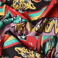 Dolce & Gabbana Multicolor Cartoon Square Foulard Scarf