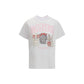 Ganni White Cotton T-Shirt