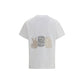 Ganni White Cotton T-Shirt