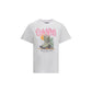 Ganni White Cotton T-Shirt