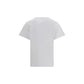 Ganni White Cotton T-Shirt