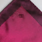 Dolce & Gabbana Maroon Silk Lace Stole Square Foulard Scarf