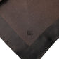 Dolce & Gabbana Brown Logo Silk Square Handkerchief Scarf