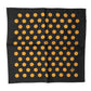 Dolce & Gabbana Black Polka Dot Square Handkerchief Scarf