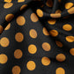 Dolce & Gabbana Black Polka Dot Square Handkerchief Scarf