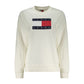 Tommy Hilfiger Bianco Cotton Women Sweatshirt