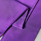 Dolce & Gabbana Violet Silk Fringes Neck Wrap Foulard Scarf